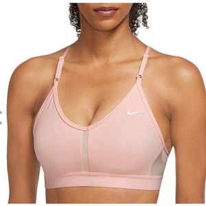 NWT Nike Dri-FIT Indy Light-Support Padded V-Neck Sports Bra